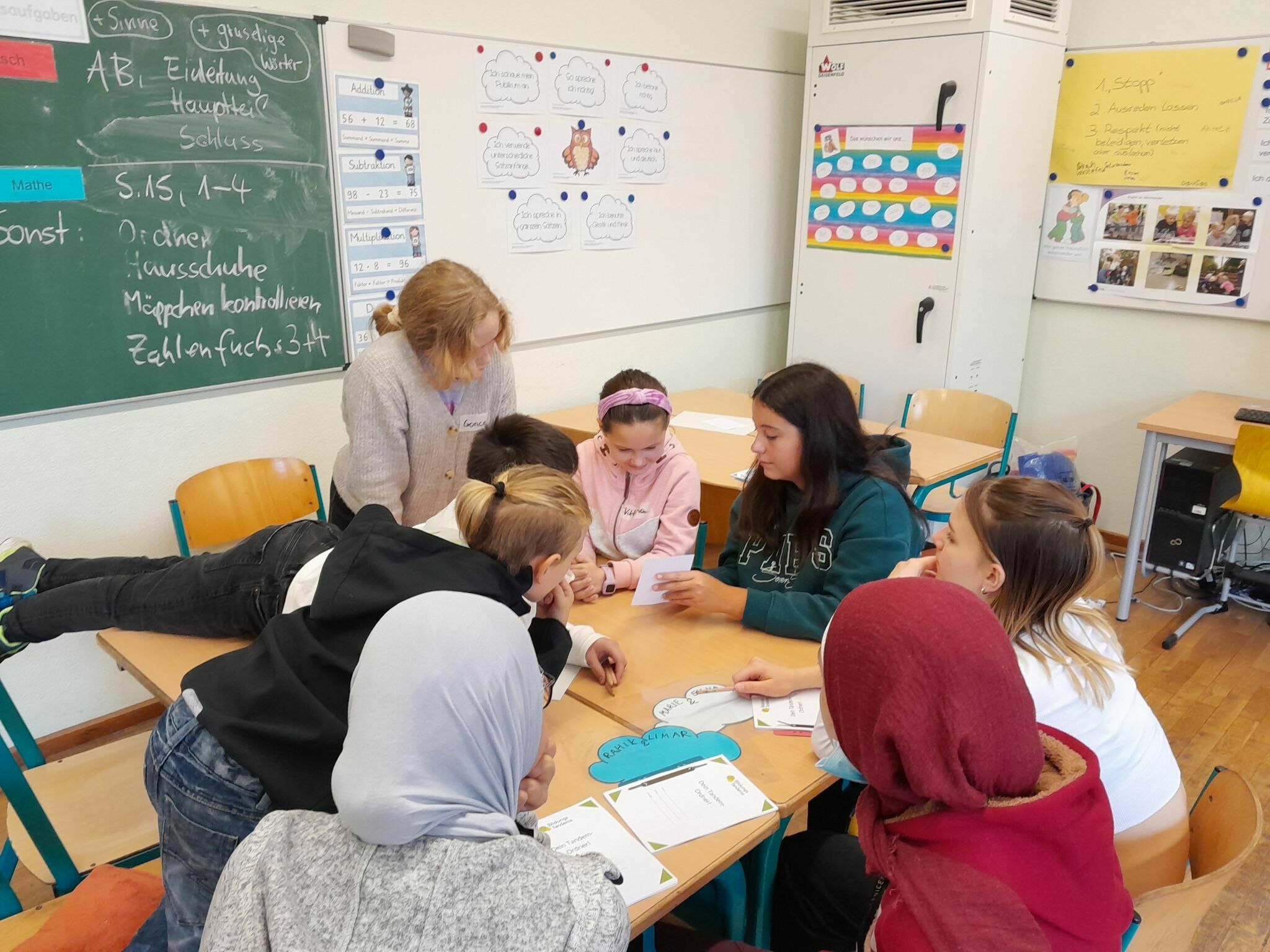Angst vor dem Schulwechsel nehmen