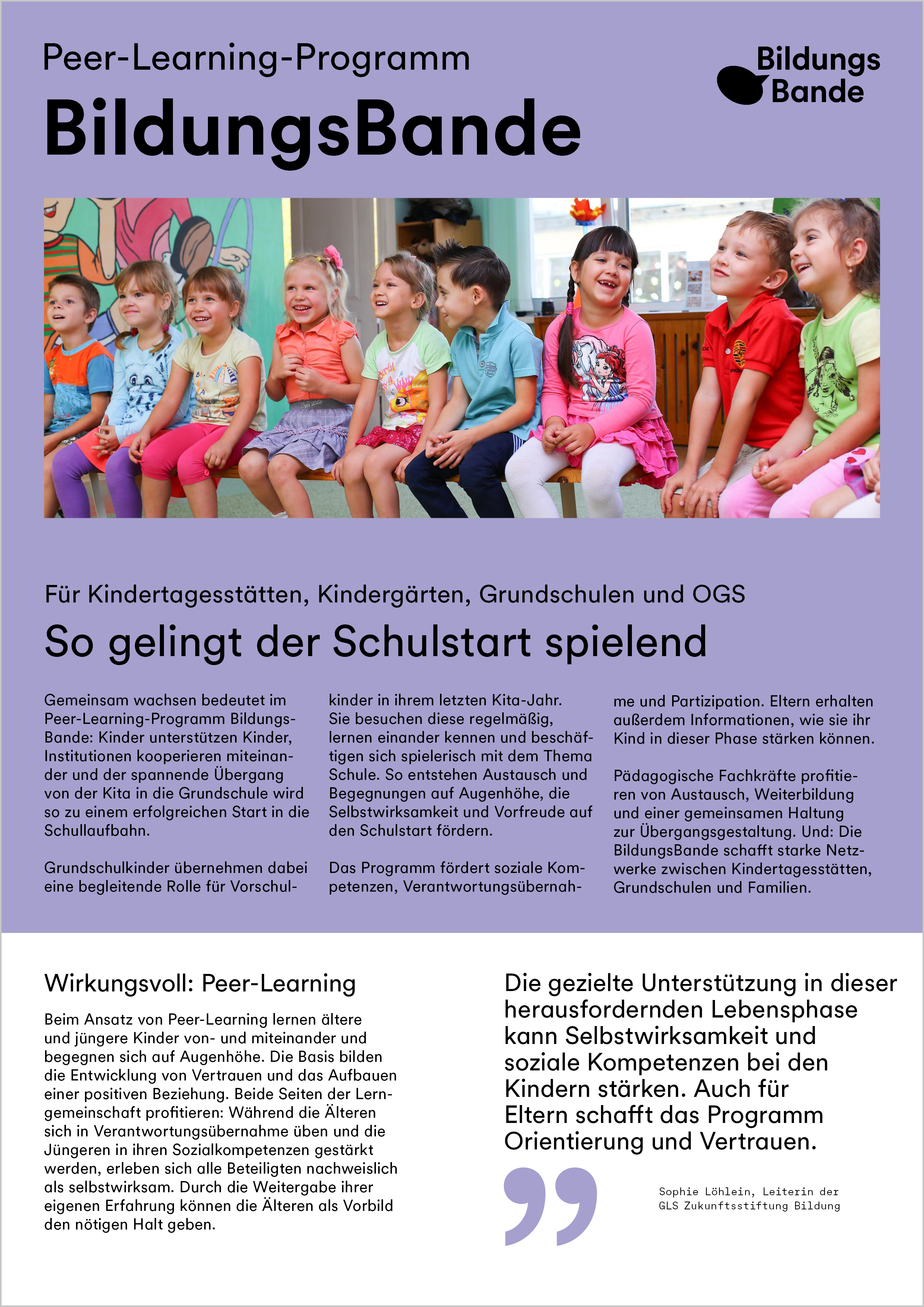 Abbildung eines Flyers