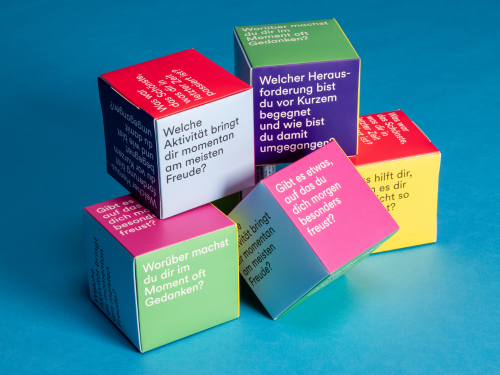 Bunte Methodenwürfel