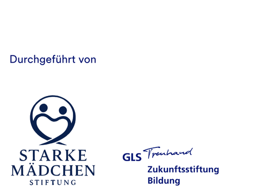 Logos Stiftung Starke Mädchen und GLS Zukunftsstiftung Bildung
