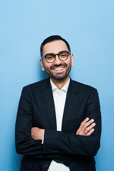 Prof. Dr. Karim Fereidooni von der Ruhr-Universität Bochum